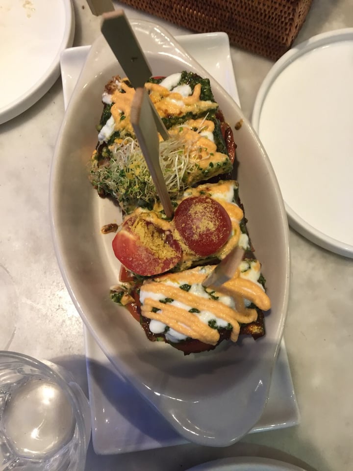 photo of The Living Cafe Zucchini Lasagne shared by @georgejacobs on  12 Dec 2019 - review