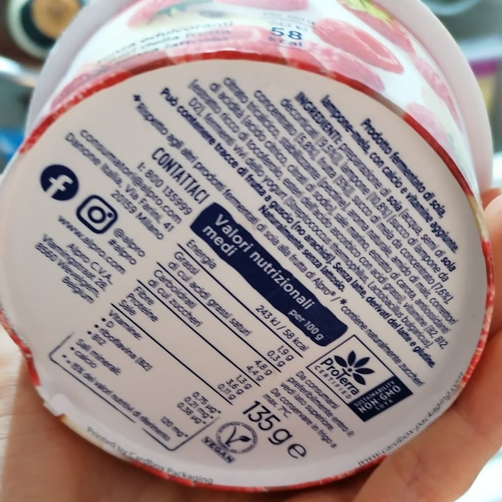 photo of Alpro No Added Sugar Raspberry Apple shared by @shelbyblu on  16 Jul 2021 - review