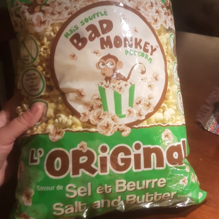 photo of Bad Monkey Popcorn Salt And Butter shared by @heatherlydss on  29 Jun 2021 - review