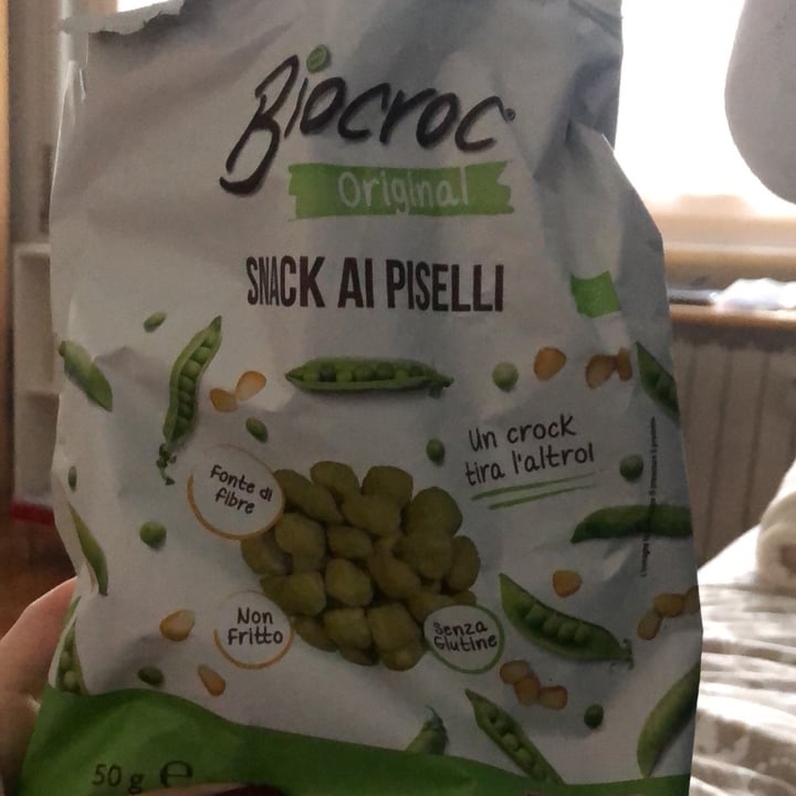 photo of Biocroc Snack Ai Piselli shared by @casbi on  15 Apr 2022 - review