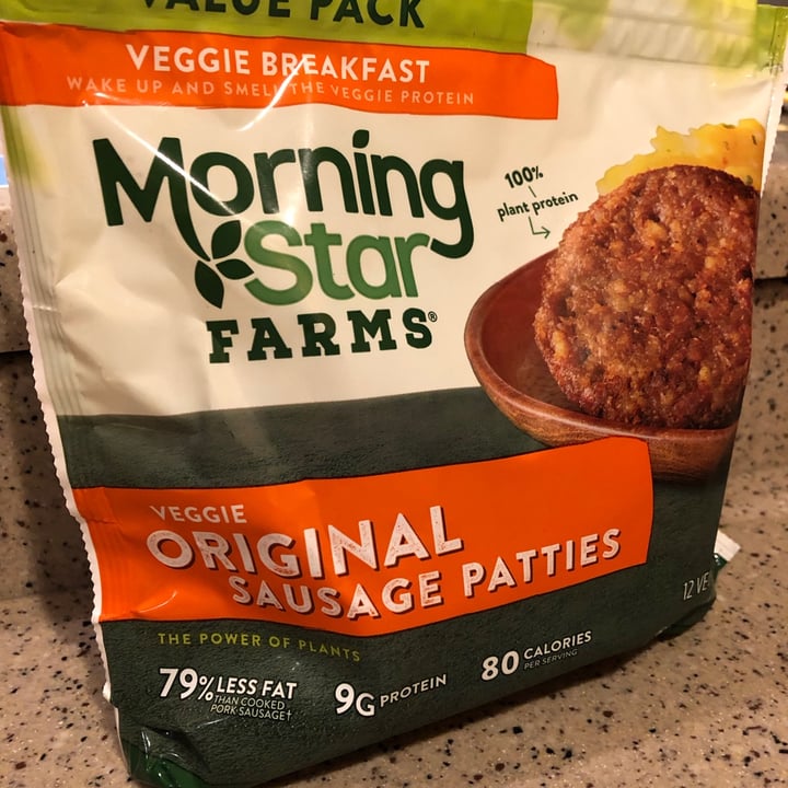 photo of MorningStar Farms Original Sausage Patty shared by @annettej on  05 Aug 2021 - review