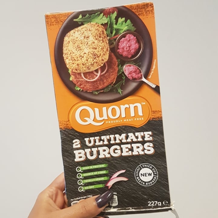 photo of Quorn Ultimate Burger shared by @purplelilpixie on  22 Jun 2020 - review