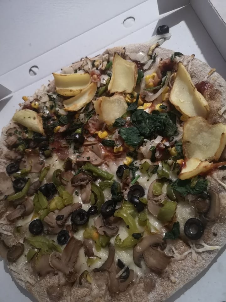 photo of Telepizza Pizza Vegana shared by @elisasbook on  19 Feb 2020 - review