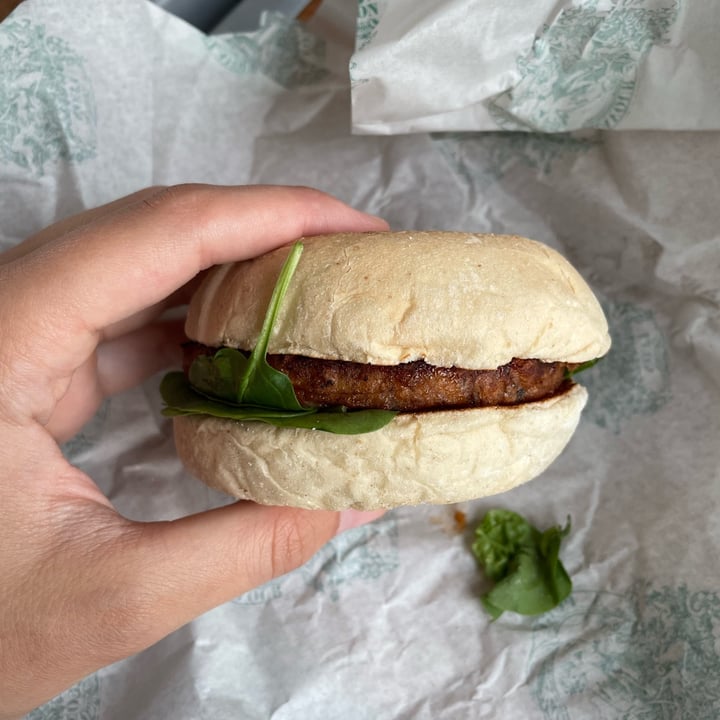 photo of LEON vegan sausage muffin shared by @smileypotato on  20 Jul 2022 - review