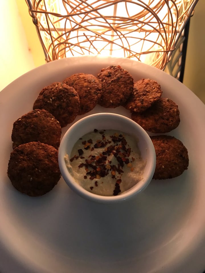 photo of The Loving Hut - Vegan Paradise Falafel with hummus shared by @plantmylksucker on  07 Dec 2019 - review