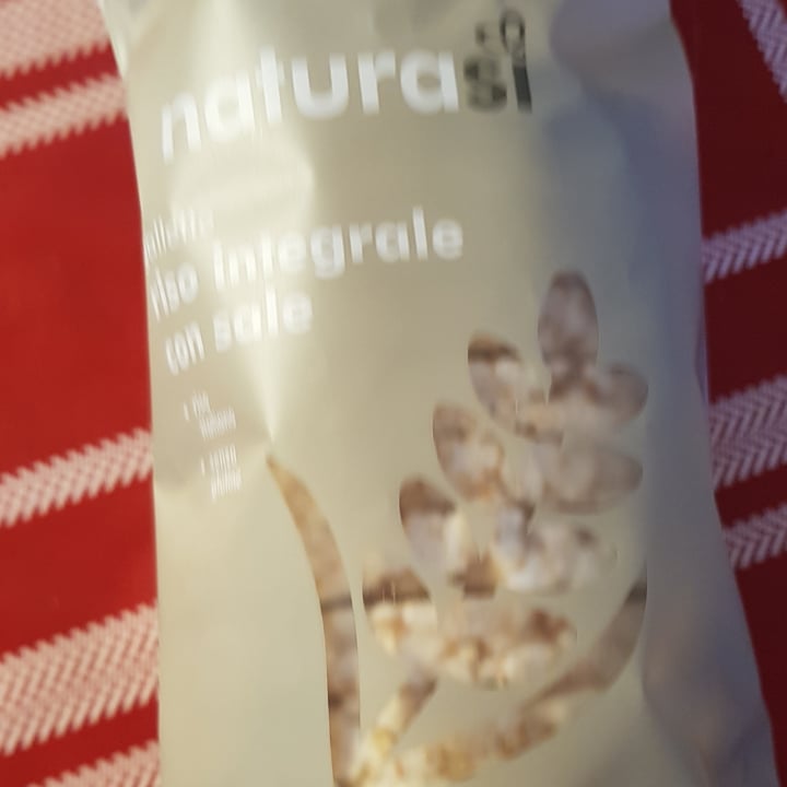 photo of Natura Sì Gallette di riso integrale con sale shared by @giulipimpiveg on  01 Feb 2022 - review