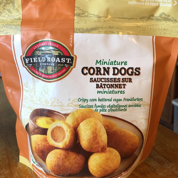 review photo of Field Roast Miniature Corn Dogs shared by @poppyseeds on 09 Jan 2021 - review