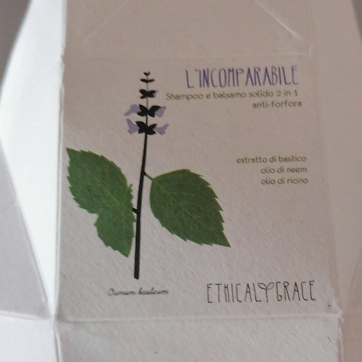 photo of Ethical Grace L’incomparabile - shampoo e balsamo solido 2 in 1 anti-forfora anti-prurito shared by @fuoridime on  12 Dec 2021 - review