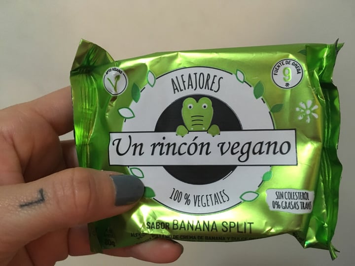 review photo of Un Rincón Vegano Alfajor Banana Split shared by @nicolastik on 21 Aug 2019 - review