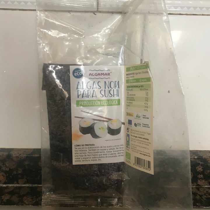 review photo of Algamar Alga Nori para Sushi shared by @fonetico on 11 Jun 2022 - review
