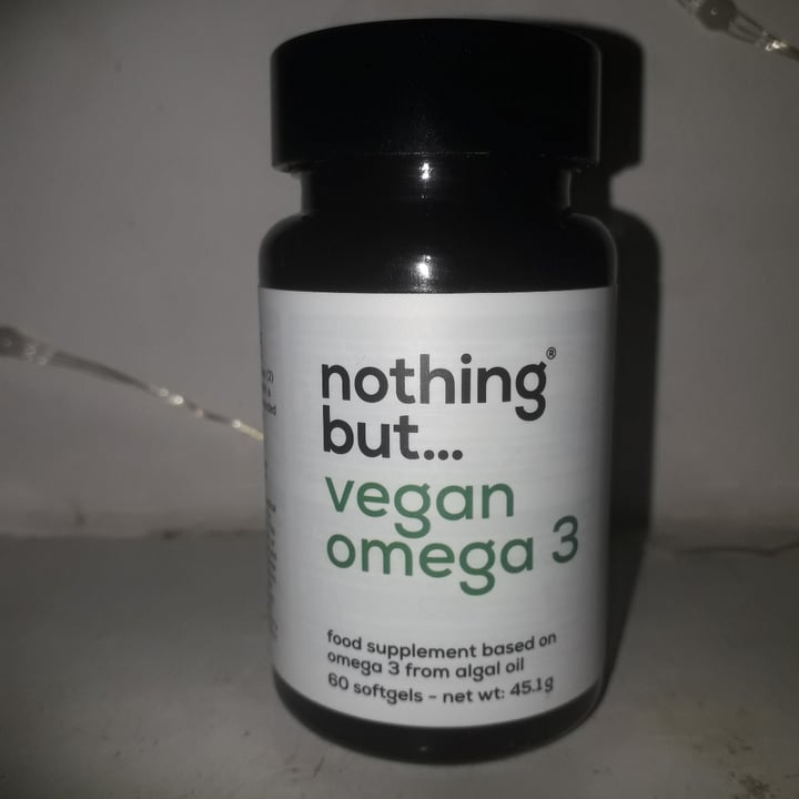 photo of NOTHiN’ BUT! Nothing But Vegan Omega 3 shared by @veganbernadette on  06 Dec 2022 - review