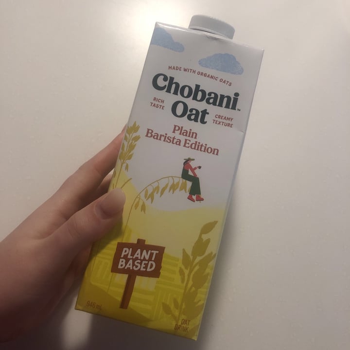 photo of Chobani Oat milk plain shared by @sammyb94 on  16 Aug 2021 - review