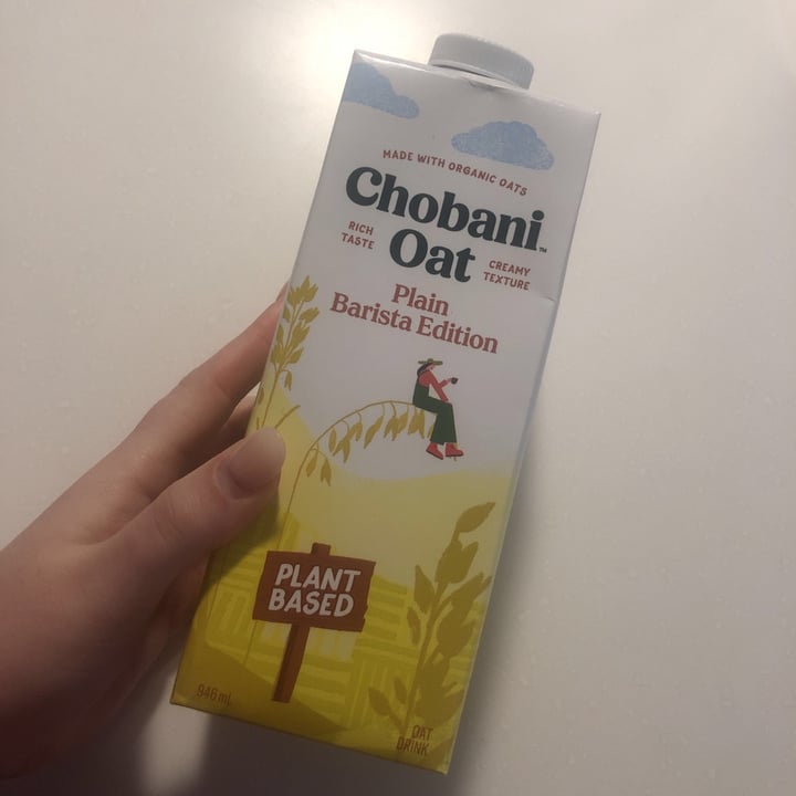 review photo of Chobani Oat milk plain shared by @sammyb94 on 16 Aug 2021 - review