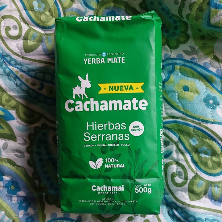 photo of Cachamate Yerba con hierbas serranas shared by @carinci on  23 Oct 2022 - review