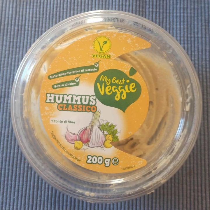 photo of My Best Veggie Hummus classico shared by @elefante18 on  11 Jan 2022 - review