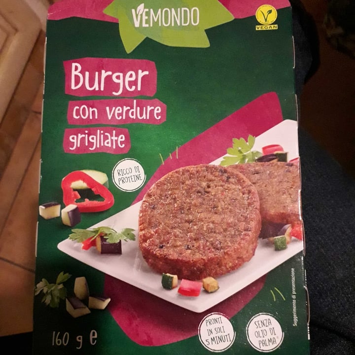 review photo of Vemondo Burger con Verdure Grigliate shared by @cristinag82 on 02 Dec 2021 - review