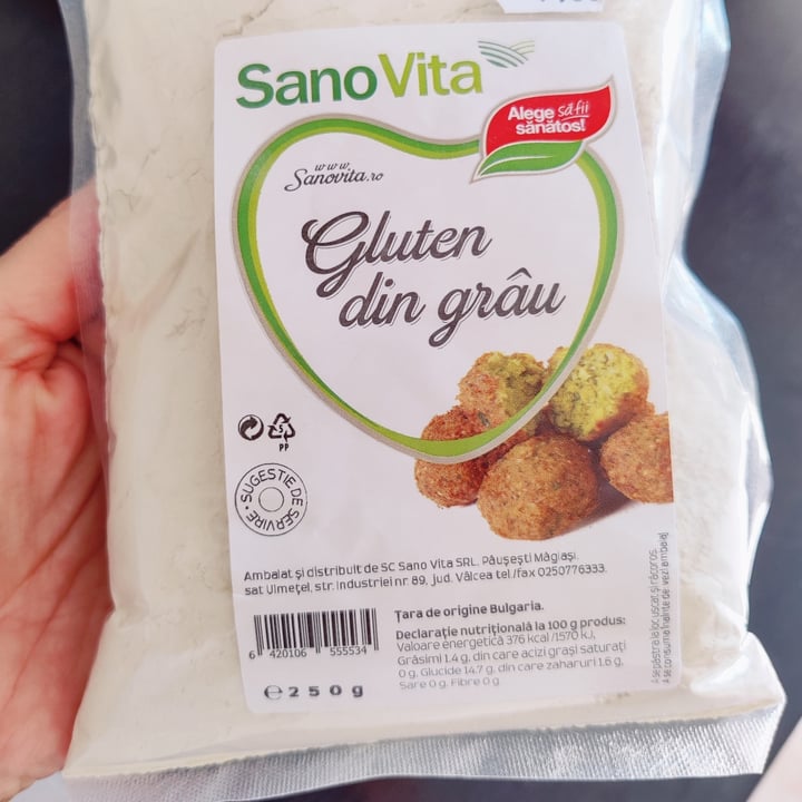 photo of sanovita Gluten shared by @andreiushka on  28 Sep 2021 - review