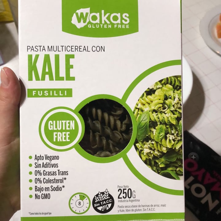 photo of Wakas Pasta Multicereal con Kale shared by @cbartoli on  28 Feb 2021 - review