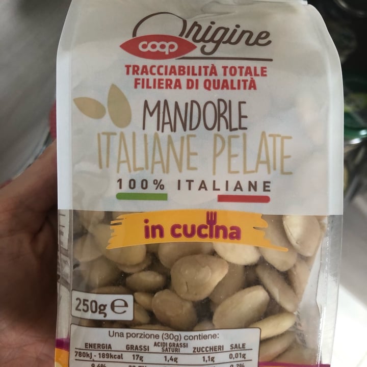 photo of Origine Coop Mandorle italiane pelate shared by @alicespa on  23 Mar 2022 - review