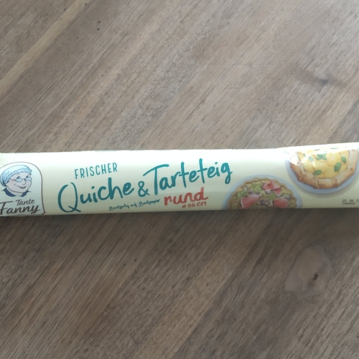 photo of Tante Fanny Frischteige Quiche & Tarteteig shared by @ylenia on  05 Jun 2021 - review