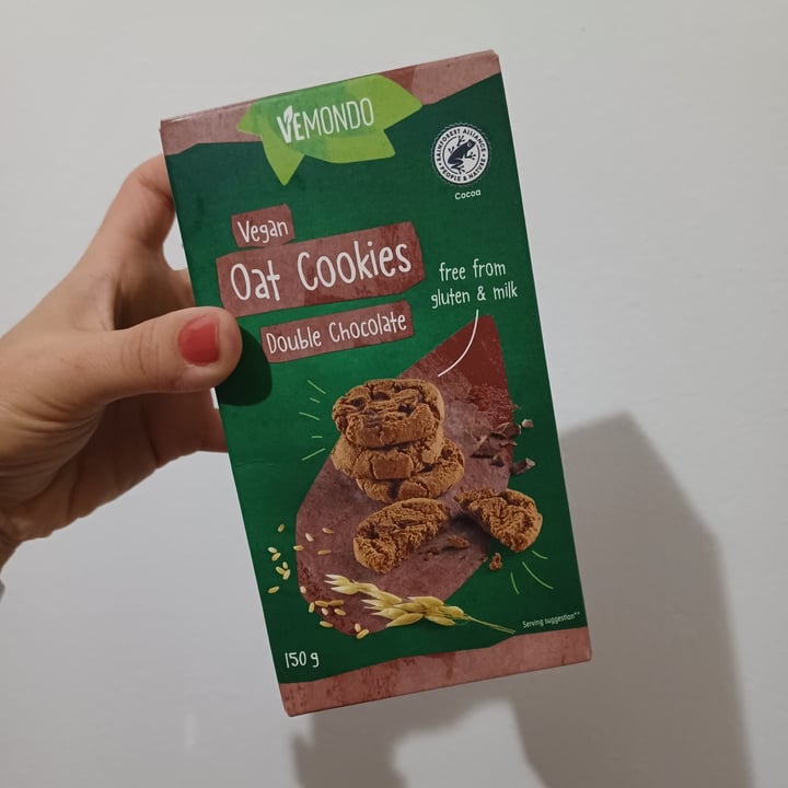 photo of Vemondo  Vegan Oat Cookies Chocolate shared by @ppenna on  01 Aug 2022 - review