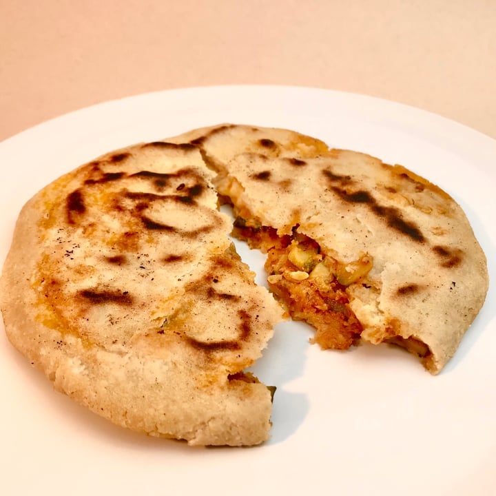 photo of MadreThersaPNW Zucchini and Cheese Pupusas shared by @pdxveg on  14 Aug 2021 - review