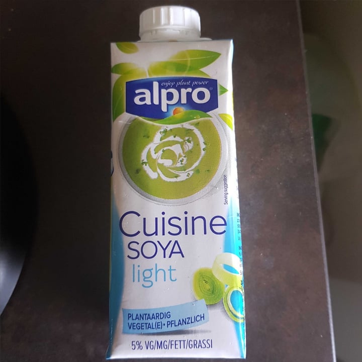 photo of Alpro Cuisine Soya light shared by @ellarya on  18 May 2020 - review