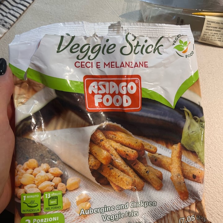 photo of Asiago food Veggie Stick Melanzane E Ceci shared by @rebeljana on  14 Oct 2022 - review