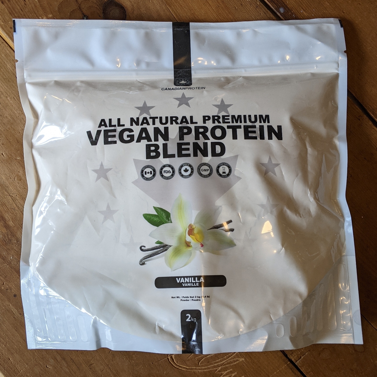 100% Vegan Protein, Vanilla - 1000g main image 1