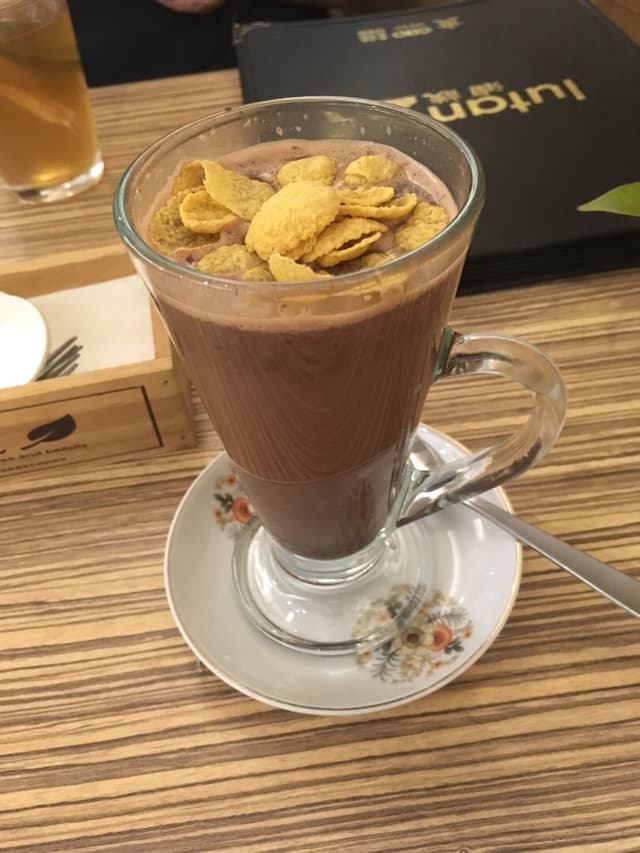 Photo of the dish “Hot brown rice chocolate”