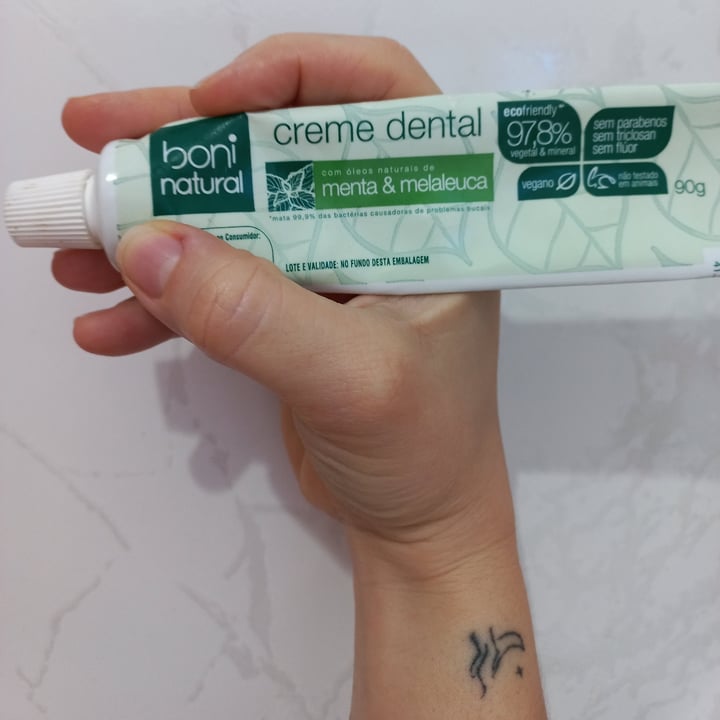 photo of Boni natural Creme Dental shared by @paulacp on  25 Oct 2021 - review