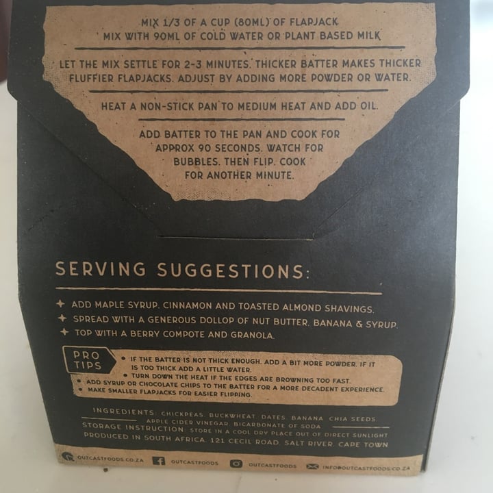 review photo of Outcast Foods Wholefood Flapjacks shared by @cjv on 07 Mar 2022 - review