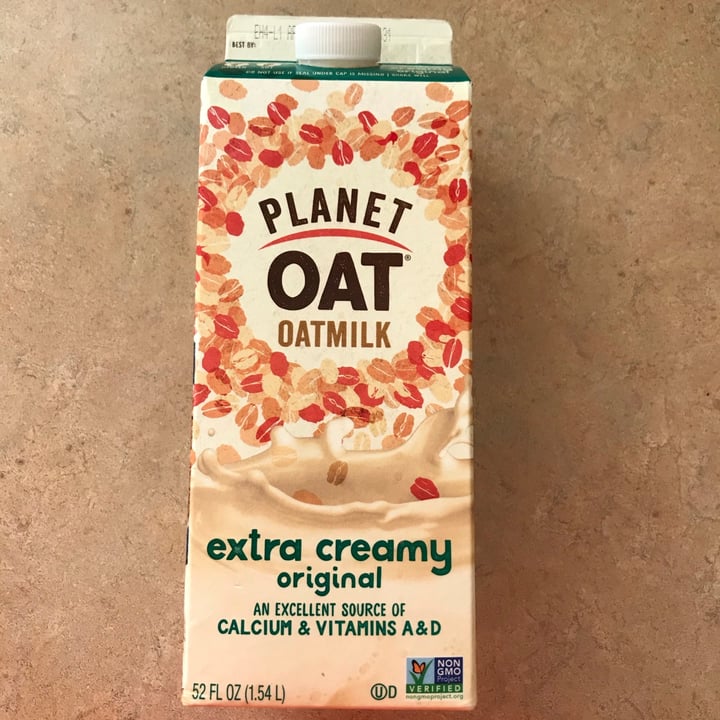 photo of Planet Oat Oatmilk Extra Creamy Original shared by @ilean10 on  23 Mar 2021 - review