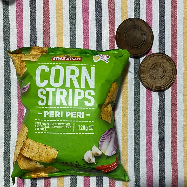 photo of Mission Foods Corn Strips Peri Peri shared by @thatsassymomo on  31 Dec 2020 - review