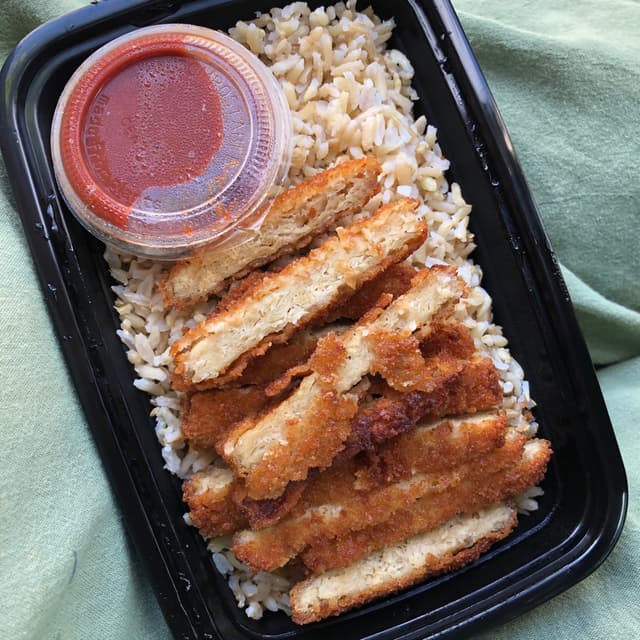 「Mock Chicken Katsu O’Bentuo」の料理の写真