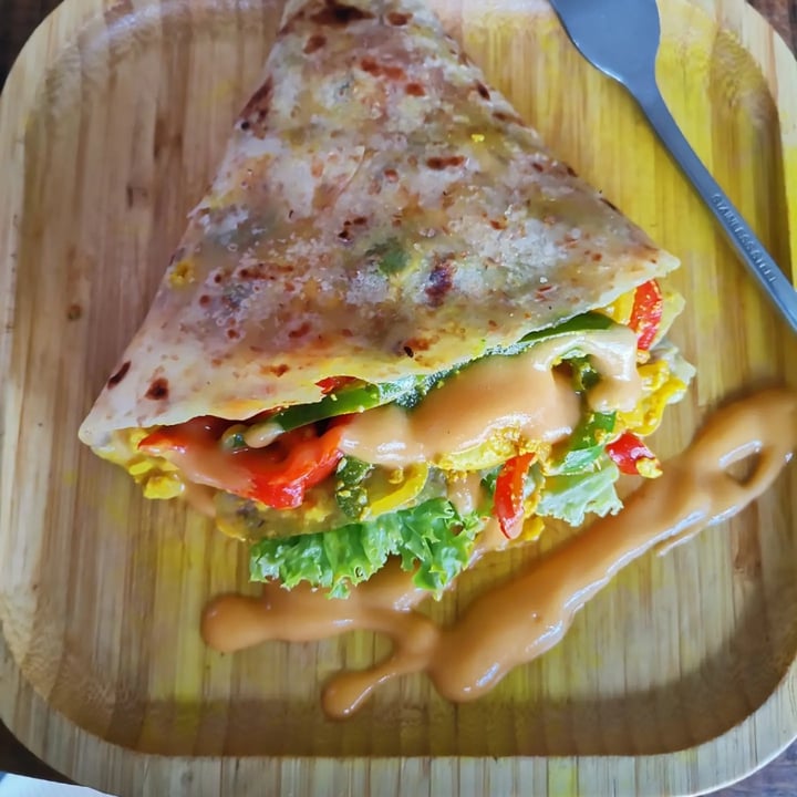 photo of The Khula Box Scrambled Tofu Wrap shared by @khulabox on  19 Nov 2022 - review