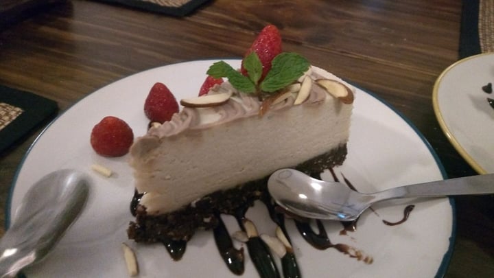 photo of Ganita Cafe Caramel Cashew Coconut Cheesecake shared by @felice on  27 Feb 2020 - review