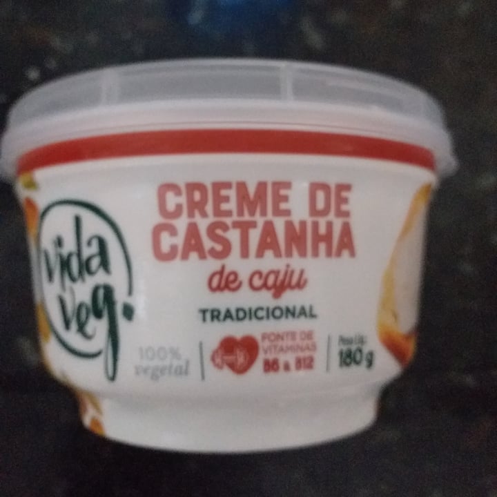 photo of Vida Veg creme de castanha shared by @katiacarvalho on  21 Jul 2022 - review