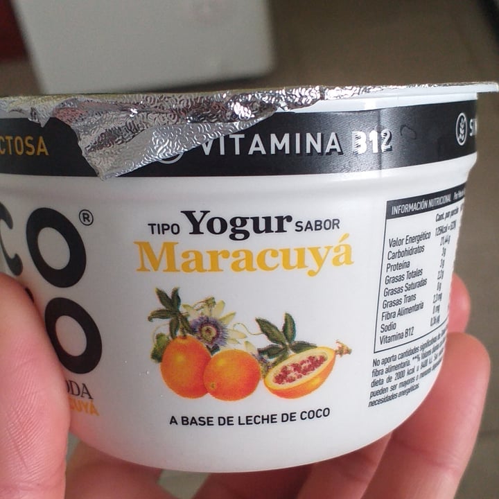 photo of Crudda Yogur a Base de Coco sabor Maracuya shared by @melinamelinacc on  29 Jul 2021 - review