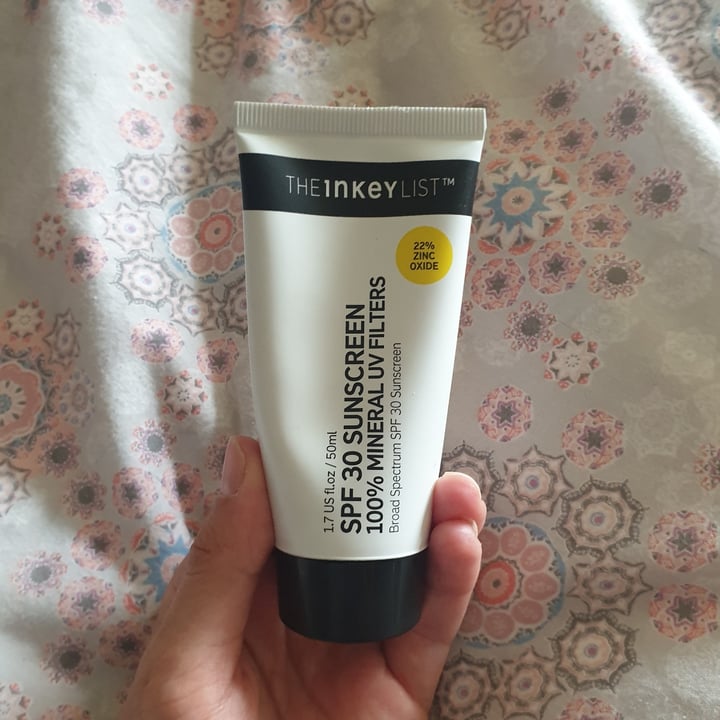 review photo of The Inkey List SPF 30 Sunscreen shared by @jasminearchie on 23 Jul 2021 - review