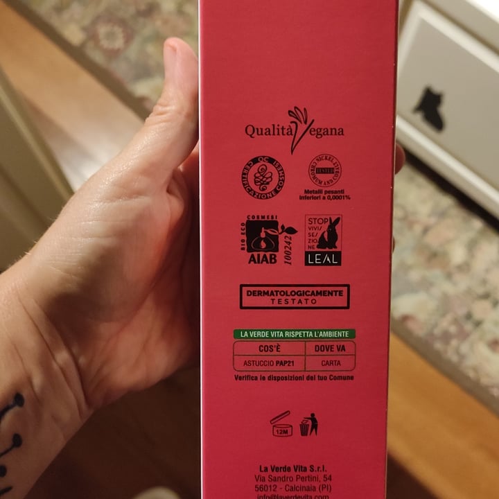 review photo of La Verde Vita crema corpo al pompelmo shared by @mostravagante on 30 Sep 2022 - review