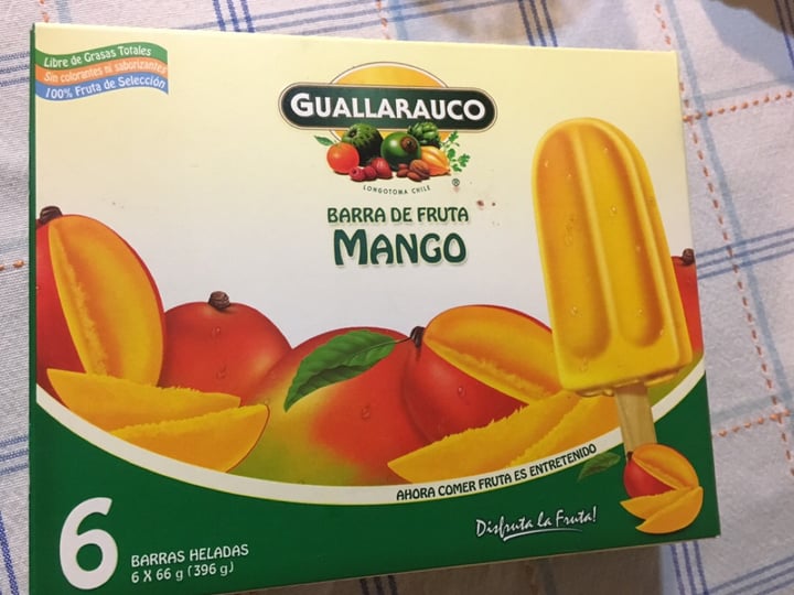 photo of Guallarauco Barra de Fruta Mango shared by @paolakinglaydana on  27 Feb 2020 - review