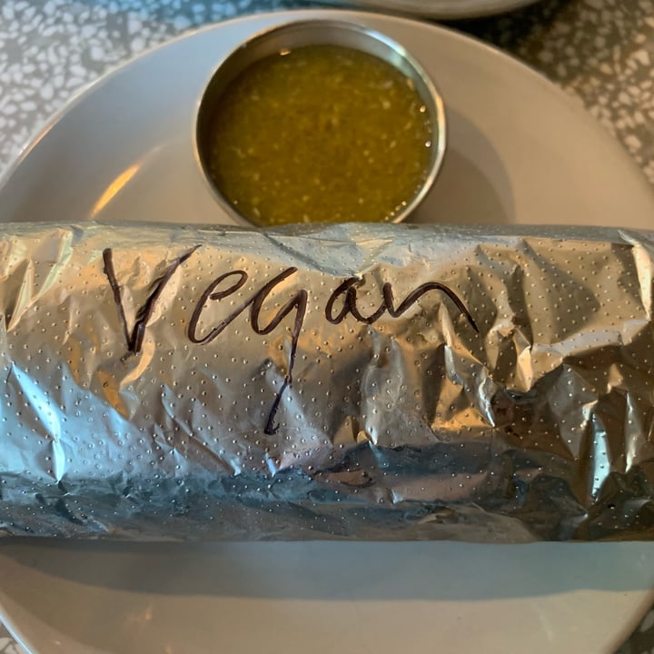 photo of Hopscotch Kitchen Vegan Burrito shared by @allhess on  31 Aug 2022 - review