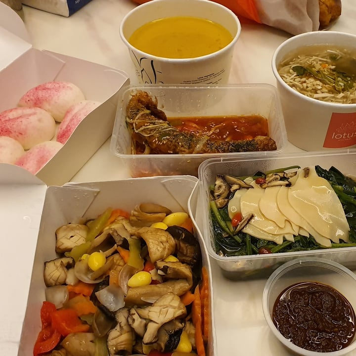 photo of Lotus Vegetarian Restaurant Mushroom Fantasy shared by @parismelody on  15 Oct 2022 - review