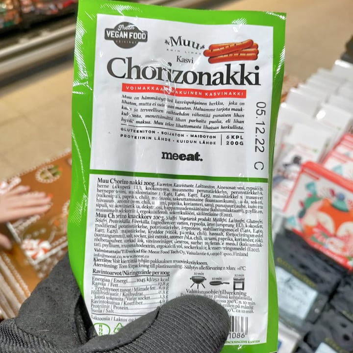 review photo of Meeat Chorizonakki Chorizo Sausages shared by @hmmrstn on 24 Nov 2022 - review