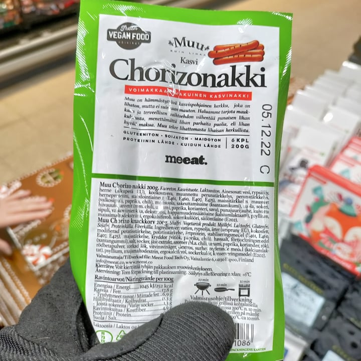 photo of Meeat Chorizonakki Chorizo Sausages shared by @hmmrstn on  24 Nov 2022 - review