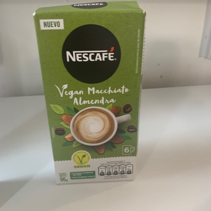 photo of Nescafé Vegan Macchiato Almendra shared by @samy0310 on  08 Mar 2021 - review