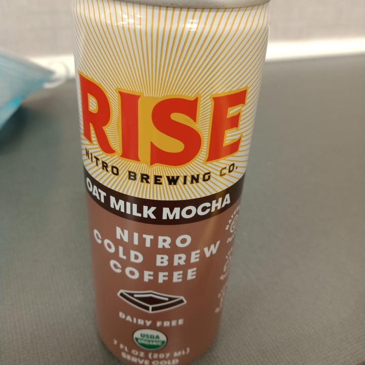 photo of Rise Nitro Brewing Co. Oat Milk Mocha Nitro Cold Brew Coffee shared by @earthling6 on  27 Aug 2021 - review