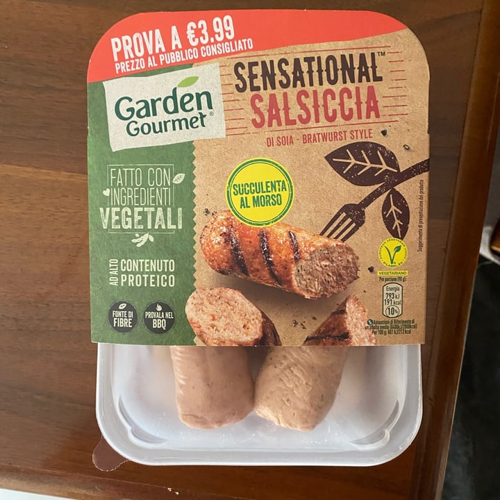 photo of Garden Gourmet Salsicce garden gourmet shared by @antonella-boracchia on  06 Dec 2022 - review