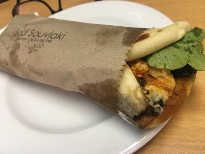 review photo of Soul Souvlaki Bedfordview Grilled Giant Mushroom In A Pita shared by @barbaraseeger on 08 Jan 2020 - review